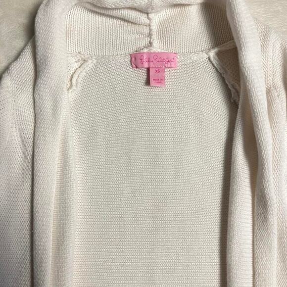 Lilly Pulitzer Jennilee Crotchet Lace Dress & Tatum Fringe Cardigan Size XS BOTH - Picture 12 of 15